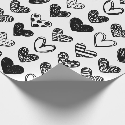 Umschlagpapier - Gemusterte Multiverbindungen Geschenkpapier (Ecke)