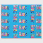 Umschlagpapier - Geschenk für Krankenschwester Geschenkpapier (Flach)