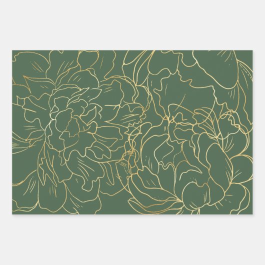 Umschlagpapier. Geschenkpapier Set (Vorderseite)