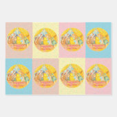 Umschlagpapier - Happy Birthday - Winnie-The-Pooh Geschenkpapier Set (Vorderseite 3)