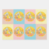 Umschlagpapier - Happy Birthday - Winnie-The-Pooh Geschenkpapier Set (Vorderseite 2)