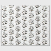 Umschlagpapier, Jagd, Jägergeschenke Geschenkpapier (Flach)