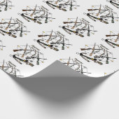 Umschlagpapier, Jagd, Jägergeschenke Geschenkpapier (Ecke)