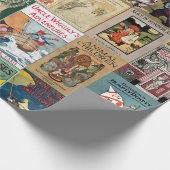 Umschlagpapier - Kinderbücher Geschenkpapier (Ecke)