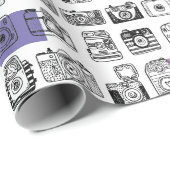 Umschlagpapier - "Lächeln" durch die Jahre 2 Geschenkpapier (Rolleneckpunkt)