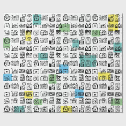 Umschlagpapier - "Lächeln" durch die Jahre Geschenkpapier (Flach)