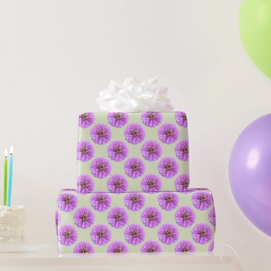 Umschlagpapier - Lilac Zinnia Geschenkpapier (Partygeschenke)