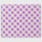 Umschlagpapier - Lilac Zinnia Geschenkpapier (Flach)