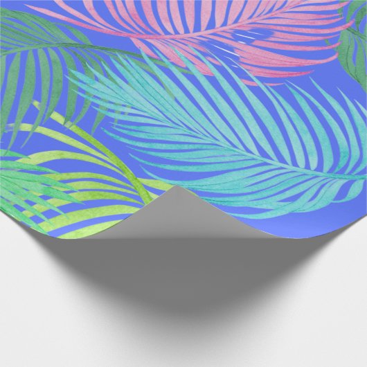 Umschlagpapier mit dem Duft von Blätter Geschenkpapier (Ecke)