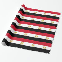 Umschlagpapier mit der Flagge Ägyptens