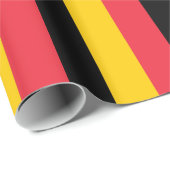 Umschlagpapier mit der Flagge Belgiens Geschenkpapier (Rolleneckpunkt)