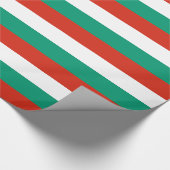 Umschlagpapier mit der Flagge Bulgariens Geschenkpapier (Ecke)