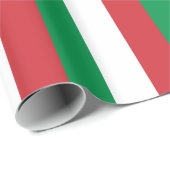 Umschlagpapier mit der Flagge Italiens Geschenkpapier (Rolleneckpunkt)