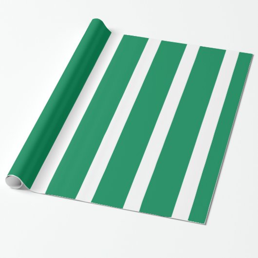 Umschlagpapier mit der Flagge Nigerias Geschenkpapier (Ungerollt)