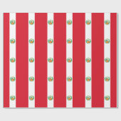 Umschlagpapier mit der Flagge Perus Geschenkpapier (Flach)