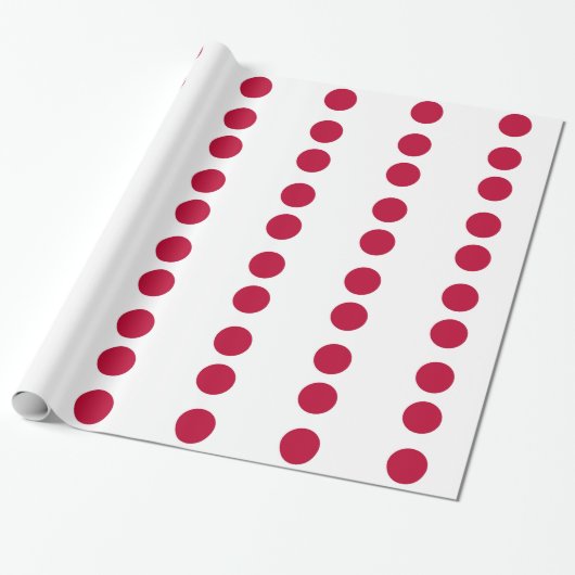 Umschlagpapier mit japanischer Flagge Geschenkpapier (Ungerollt)