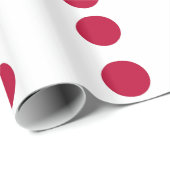 Umschlagpapier mit japanischer Flagge Geschenkpapier (Rolleneckpunkt)