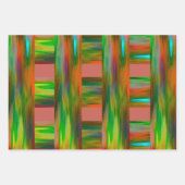 Umschlagpapier "Regennacht in Georgien" (Set 3) Geschenkpapier Set (Vorderseite 3)