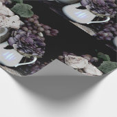 Umschlagpapier Rl 6' Pitchers, Trauben und Blume Geschenkpapier (Ecke)