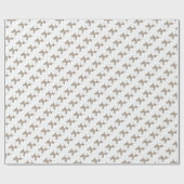 Umschlagpapier Roll - Kinderkunst - Rudolph Geschenkpapier (Flach)