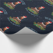 Umschlagpapier - Saint Chick auf der Dachterrasse Geschenkpapier (Ecke)