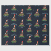 Umschlagpapier - Saint Chick auf der Dachterrasse Geschenkpapier (Flach)