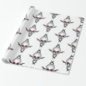 Umschlagpapier Skulls Geschenkpapier (Ungerollt)