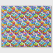 Umschlagpapier - Stolze Kuchen 1 Geschenkpapier (Flach)