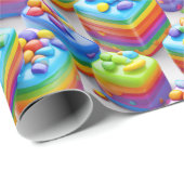 Umschlagpapier - Stolze Kuchen 1 Geschenkpapier (Rolleneckpunkt)