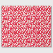 Umschlagpapier Valentine Hearts Geschenkpapier (Flach)