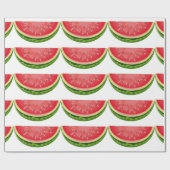 Umschlagpapier - Wassermelone Geschenkpapier (Flach)