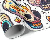 Umschlagpapier zu Halloween... Geschenkpapier (Rolleneckpunkt)