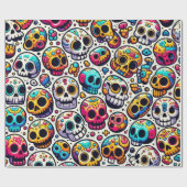 Umschlagpapier zu Halloween... Geschenkpapier (Flach)