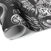 Umschlagpapier zu Halloween Geschenkpapier (Rolleneckpunkt)