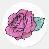 Umschlagsiegel Runder Aufkleber (Vorderseite)