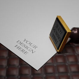 Umschließende Hochzeits-Briefmarke Permastempel