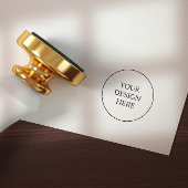 Umschließende Hochzeits-Briefmarke Permastempel