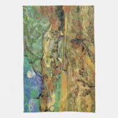 Umschließendes Weizenfeld w Bauernhof von Vincent  Geschirrtuch (Vertikal)