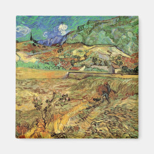 Umschließendes Weizenfeld w Bauernhof von Vincent  Magnet