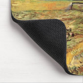 Umschließendes Weizenfeld w Bauernhof von Vincent  Mousepad (Ecke)