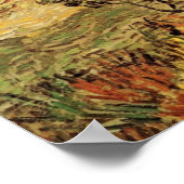 Umschließendes Weizenfeld w Bauernhof von Vincent Poster (Ecke)