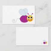 Umschließkarte für Hummeln Begleitkarte (Vorne/Hinten)