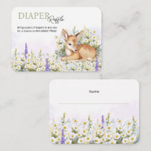 Umschließkarte Windelwanne für Babydusche.