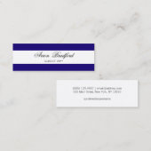 Umschließung der Blue Formal Abschluss Name Card Telefonnummerkarte (Vorne/Hinten)