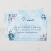 Umschließungskarte Begleitkarte (Vorne/Hinten)