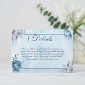 Umschließungskarte Begleitkarte (Stehend Vorderseite)