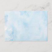 Umschließungskarte Begleitkarte (Rückseite)