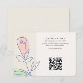 Umschließungskarte Begleitkarte (Vorne/Hinten)