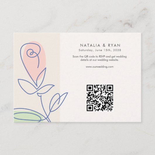 Umschließungskarte Begleitkarte (Vorderseite)