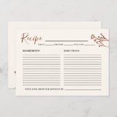 Umschließungskarte Begleitkarte (Vorne/Hinten)